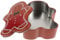 TOYANDONA Metal Cookie Tins Gingerbread Man Theme Christmas Cake Tins Storage Holiday Cookie Containers