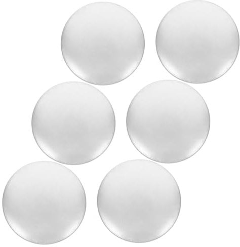Hemobllo Stair Hand Rail End Caps 6pcs Metal Banister Handrail Cap Set Stainless Steel Railing Post Fence Post Caps for Staircase Handrail Fittings
