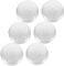 Hemobllo Stair Hand Rail End Caps 6pcs Metal Banister Handrail Cap Set Stainless Steel Railing Post Fence Post Caps for Staircase Handrail Fittings
