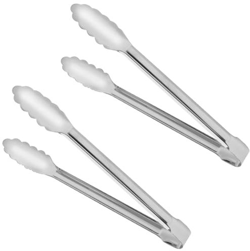 Pince De Cuisine 2 Pièces Pince Cuisine Inox 30 Cm, Pince De Service Buffet, Pince Alimentaire Cuisine Inox, Pince Barbecue Inox, Pince De Cuisine En Acier Inoxydable, Pince De Cuisson Inox