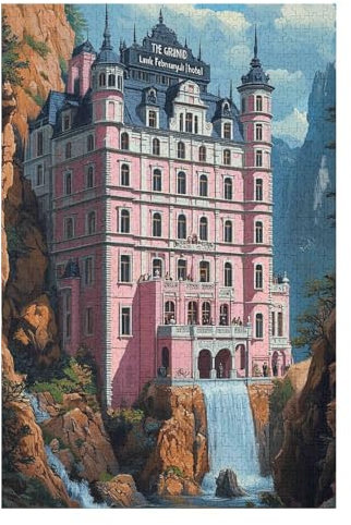 Jigsaw Puzzles for Adults 1000 Piece Puzzle for Adults 1000 Pieces Puzzle 1000 Pieces ，Castle，Challenging Game Toys38*52cm