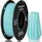 TINMORRY Glasfaser PETG Filament 1.75mm, hohe Schlagzähigkeit PETG GF 3D Druck Filament, Haltbarkeit & Steifigkeit, Passend für die meisten FDM 3D Drucker, 1 KG 1 Spule, Eisblau
