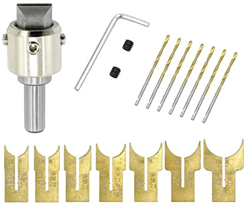 Fräser, Fräser, Perlen, Kugelmesser, Industriewerkzeug, Schaft, Holzperlen, Bohrer, geeignet für Holzbearbeitung, Bohrer für Nägel, Schleifbänder