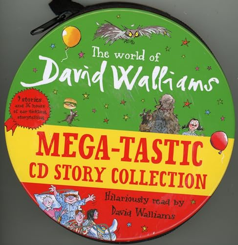 The World of David Walliams - Mega-Tastic Story Collection - Unabridged - 9 Stories, 36 Hours of Audio Books in a Zipped Tin Case