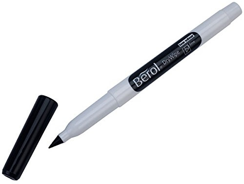 Berol WHITE BOARD DRY WIPE PENS - Black - Fine - Pack 24