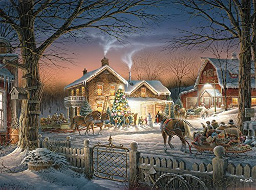 Ouryes 11587 Trimming The Tree Friends Snowman Jigsaw Puzzle, L