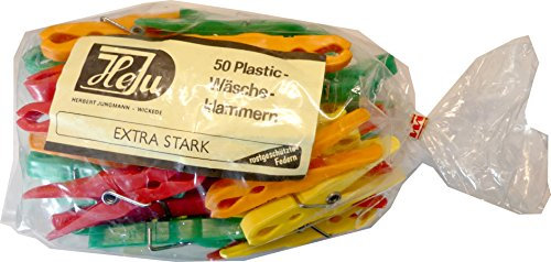 HEJU 50 Wäscheklammen EXTRA STARK