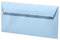 ARTOZ 250x Briefumschläge DIN Lang Pastellblau 100 g/m² selbstklebend - DL 224x114 mm - Kuvert ohne Fenster - Umschläge mit Haftklebung Abziehstreifen