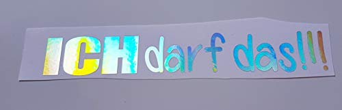 Schönheits Shop Ich darf Das Hologramm Farbwechsel Flip Flop Tuning Aufkleber Decal Stickerbomb Style Sticker Dub Dapper
