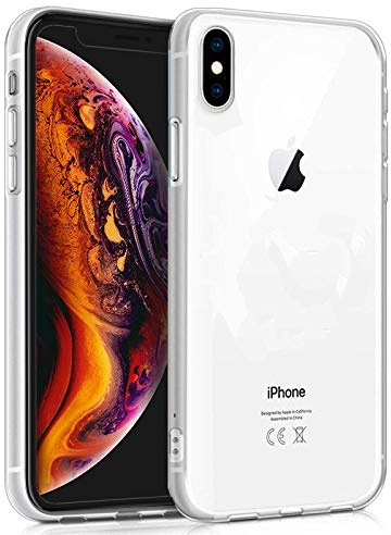 Cool Silicone Case for iPhone XS MAX (Transparent)