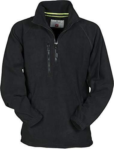 CHEMAGLIETTE! Felpa da Lavoro Uomo Giacca Maglia Pile Poliestere con Mezza Zip Payper Dolomiti