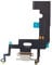 Smartex® Charging Port Flex cable compatible with iPhone XR White - Dock Connector + flex cable