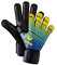 Erima Jugend SKINATOR Hardground 2.0 Torwarthandschuh, Safety Yellow/blau, 4