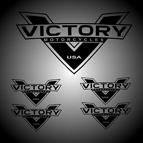 myrockshirt Victory Usa Sponsorset ca. 30cm Aufkleber für Motorrad Bike Roller Mofa Sticker Decal Tuningaufkleber