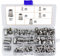 NATEE 165 tlg Edelstahl Nietmutter Werkzeug Flachkopf Gewinde Rivet Nutsert Cap Sortiment kit M3 M4 M5 M6 M8 M10 Arten Muttern (6 Types 165PCS)
