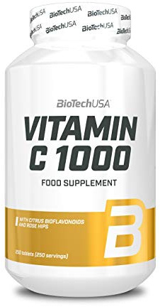 Biotech USA Vitamin C 1000 Bioflavonoids 250 Tablets