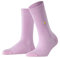 Burlington Damen Socken Lady W So Baumwolle einfarbig 1 Paar, Rosa Sporty Rose 8393, 36-41