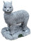 stoneandstyle Steinfigur Alpaka frostfest Steinguss Gartenfigur wetterfest