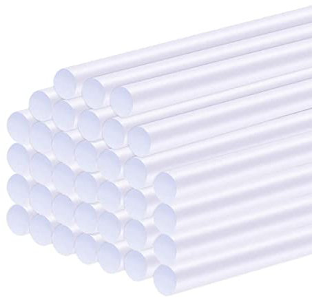 TYPHEERX Lot de 50 bâtons de colle chaude - 11 mm x 100 mm - Pour pistolet à colle chaude - Décoration artisanale, Transparent