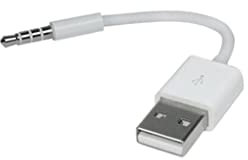 Allwiner Ersatzspieler USB-Ladegerät Kabel Professionelles Sync-Datenübertragungskabel Durable 3,5-mm-Jack-USB-Netzkabel Kompatibel mit iPod Shuffle
