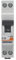 DEBFLEX - Disjoncteur 10A Phase + Neutre 3KA - Module Coupe-Circuit - Certifié NF - Installation dans Tableau Electrique - Gris