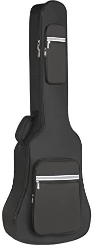 TRIXES 40 Electric Guitar Bag, Black, 12mm Padding, Guitar Accessories, Musical Equipment, Guitar Bags, Musicians, Electric Guitar
