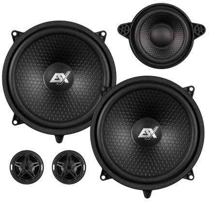 ESX QXS6.3C | 2-Wege Lautsprecher-System mit Centerspeaker für Mercedes-Benz Sprinter W907 > Bj. 2018
