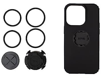 ZEFAL Bike Kit iPhone 14 Pro Telefonhalter - Smartphone-Halterung für Mountainbike - iPhone-Hülle und Fahrrad-Telefonhalterung - Robust und unauffällig