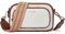 BOSTANTEN Damen Handy Umhängetasche, Crossbody Bag mit verstellbarem Breiter Gurt, PU Leder Gesteppte Umhängetasche für Damen