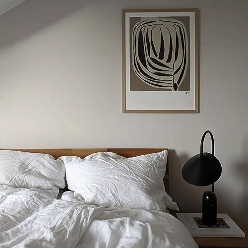 JOWOLLINA Kissenbezug Kopfkissenbezug 100% Leinen Soft Washed Finish (Off White Soft, 80x80 cm, 180 g/m2)