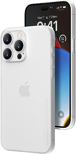 memumi 0.3mm Ultra Slim Case for iPhone 15 Pro Max 6.7'', Matte Finish Case with Full Camera Protection, Anti-Scratch and Fingerprint Resistant Cover, Support Wireless Charging