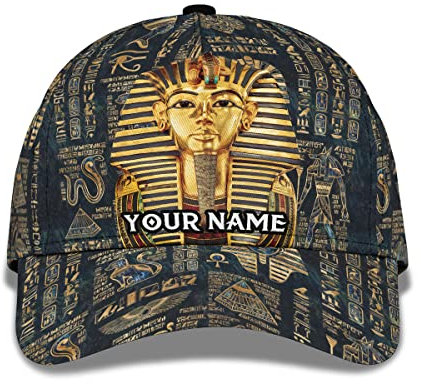 934 Basecap Ägypten Tutanchamun Pharaon Baseball Cap Sport Capatmungsaktive Mütze Retro Freizeit Basecap Für Herren, Teenager, Damen