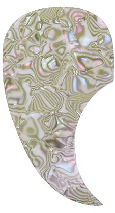 DIKACA Schlagbrett Für Akustikgitarre – Platte (128 Mm) – Selbstklebender Gitarren-pick-schutz – Dekoratives Gitarren-accessoire – Gq433