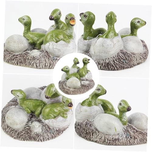 ifundom Mère Dragon bébé Dinosaure Coquille cassée Mini Figurines de Dinosaures Jouet Oeuf de Dinosaure Jouets Enfants Kids Toys edutoy des modèles Les Jouets d'enfants Animal