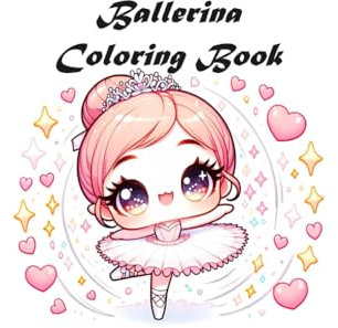 Ballerina Coloring Book