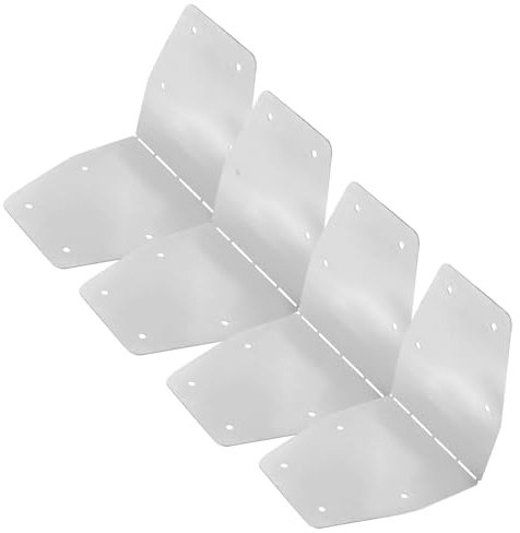 Levemolo Garden Bed Corner Brackets Set Raised Garden Bed Metal Brackets Durable Metal Construction Easy Installation for Outdoor and Indoor Use