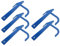 Fence Clips, 5PCS Metal Fence Stretcher Steel Wire Chain Link Fence Clips Top Rail Fabric Stretching and Tensioning Tool