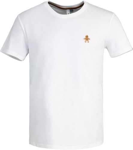 Ragwear Endrew I Lebkuchenmann T-Shirt Herren (DE/NL/SE/PL, Alphanumerisch, M, Regular, Regular, White)
