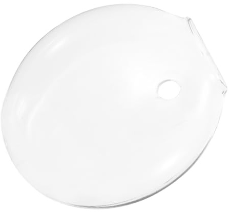 BESTonZON Vase Suspendu en Verre Transparent 13,5 Cm pour Plantes Hydroponiques Intérieur, Jardinière Murale Décorative Moderne, Support Suspendu pour Pot de Fleurs