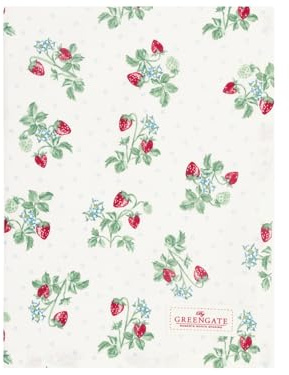 GreenGate Berry Geschirrtuch White 70x50cm
