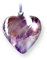 The Present Shop Nobile Glassware Mouth Blown June Birth Gem Heart 1695-17