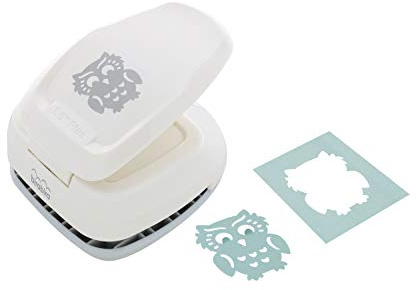Bira 1.5 inch Silhouette Craft Lever Punch, Halloween Punch, for Scrapbooking Cards Paper Arts (Owl Shaped)