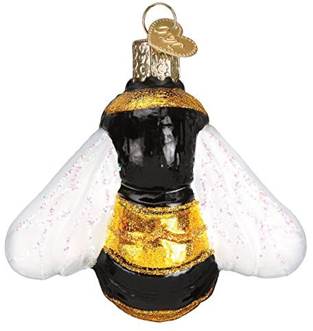 Old World Christmas Bee Collection Glasornamente für Weihnachtsbaum, Hummel