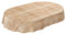ANRO Tischdecke Braun Holzlook – Oval – Wachstuch ohne Saum – Abwaschbar, für Esstisch & Garten 200 x 140 cm (Oval)
