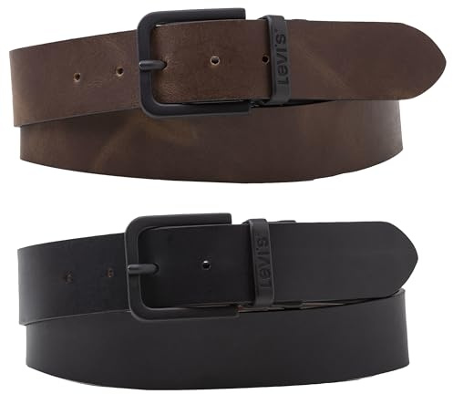 Levi's Unisex Reversible Core Metal Belt Reversible Belt (1er Pack)