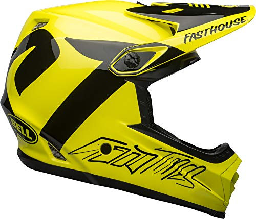 Bell Full-9 Fusion MIPS MTB Integralhelm 2021 Fasthouse Newhall Gloss Hi-Viz/Black 2XL 61-63cm
