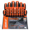 WELLCUT 18 Pieces Magnetic Screwdriver Set with Soft Grip Handle Phillips Slotted Tool Bit