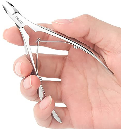 BEZOX Nagelhautzange mit ultrakleiner 4-mm-Klaue – professioneller Nagelhautschneider mit hochdichtem Edelstahl, Spiegelpolierprozess – das beliebteste Nagelhautentferner-Werkzeug der Maniküre