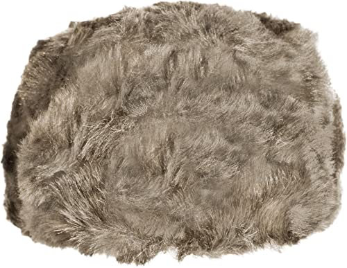 normani Russische Pelzmütze Uschanka Fellmütze Armee UDSSR Russland Tschapka Schapka Farbe Braun ohne Stern Größe XL