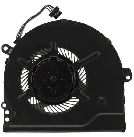 CPU Cooling Fan for HP Pavilion 14 BK 14 BP 15 CK013CA 15 CK000 15 CK, 4 Pin DC 5V 0.5A Power Connector Replacement Laptop Cooling Fan.